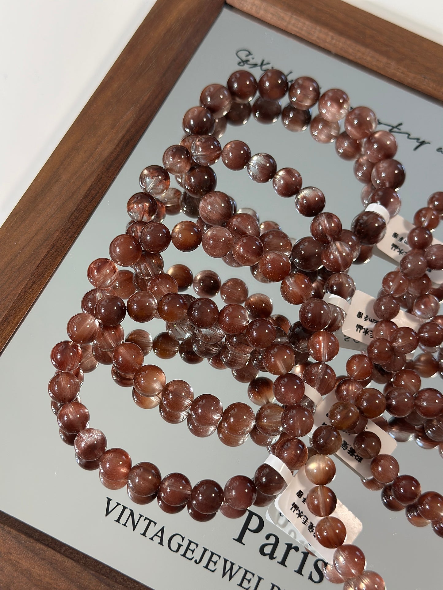 Pink rabbit hair crystal