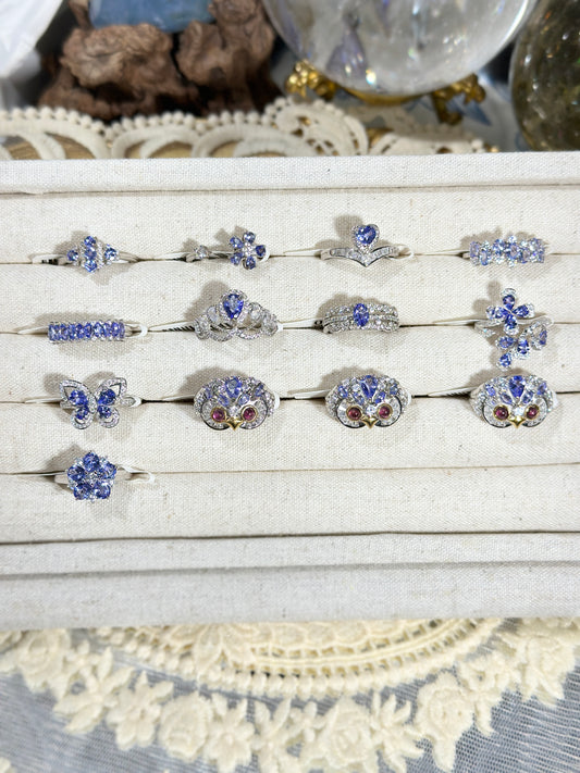 Tanzanite Ring S925 Silver