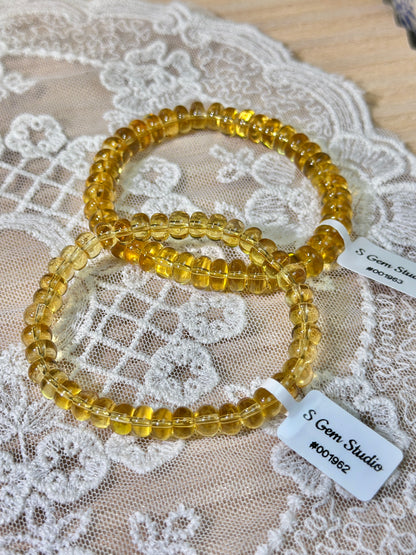 Citrine Abacus Beads