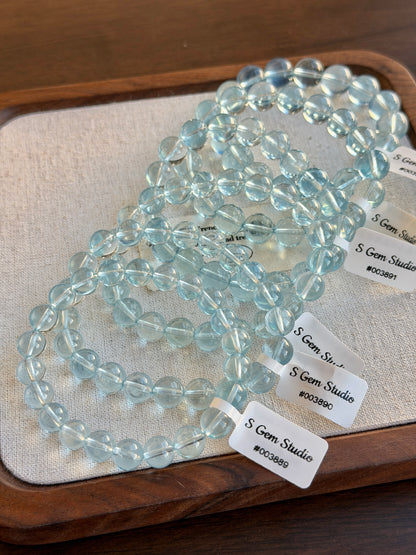 毕业级冰川蓝海蓝宝