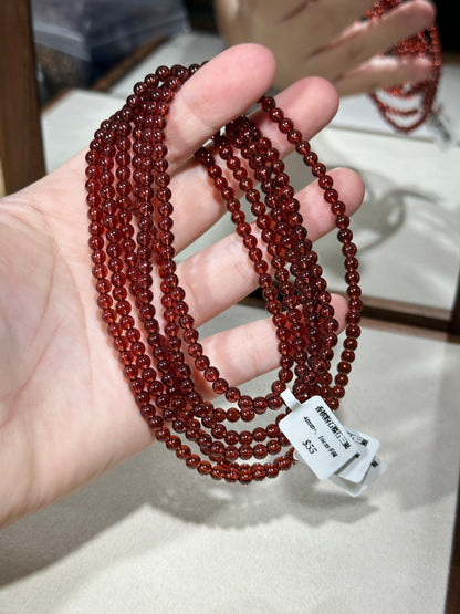 Champagne pink garnet