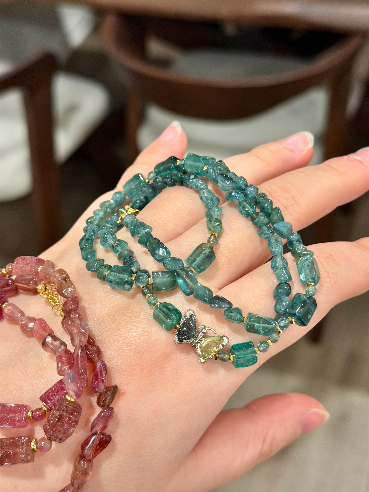 设计款 | 蓝碧玺长链