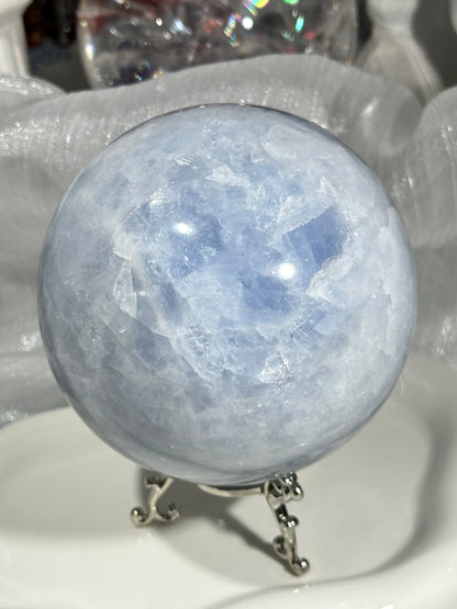 Kyanite crystal ball
