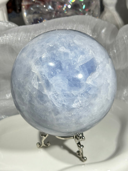 Kyanite crystal ball