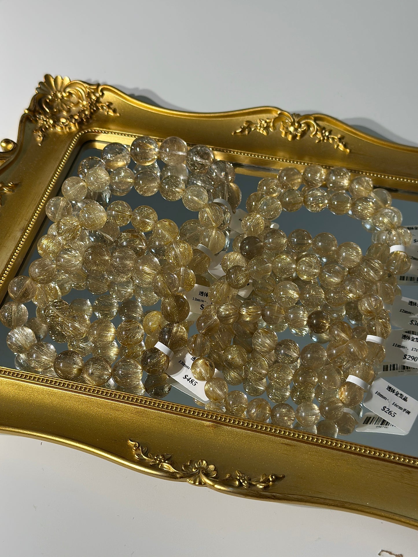 Transparent Golden Rutilated Quartz