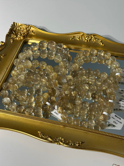 Transparent Golden Rutilated Quartz