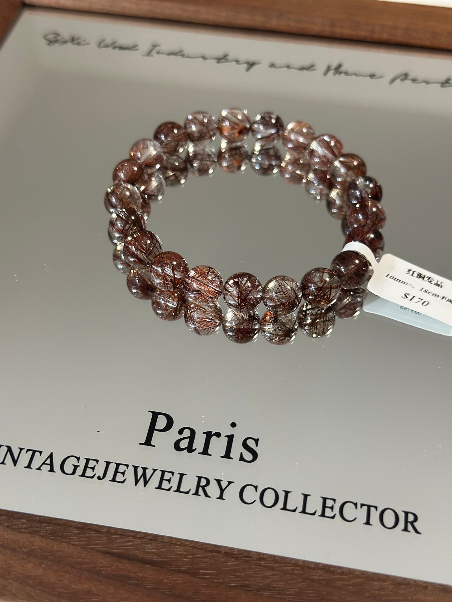 Red Copper Rutilated Quartz