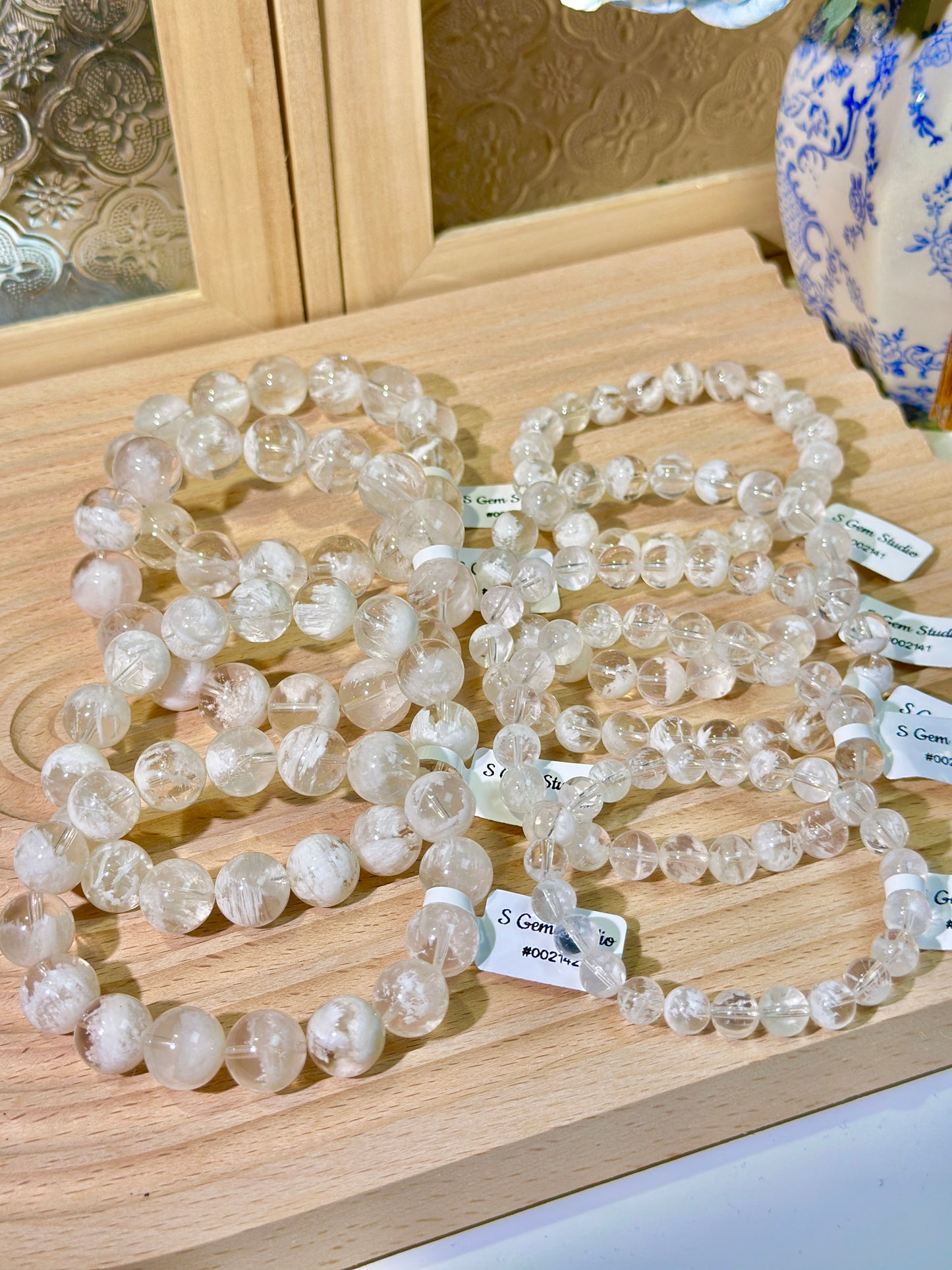 White Snowflake Ghost Crystal