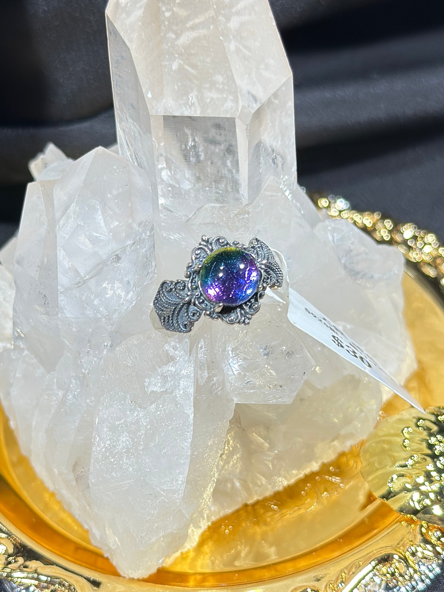 Colorful Sky Iron S925 Silver Ring