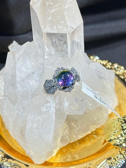 Colorful Sky Iron S925 Silver Ring