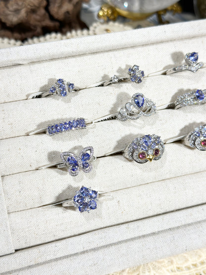 Tanzanite Ring S925 Silver