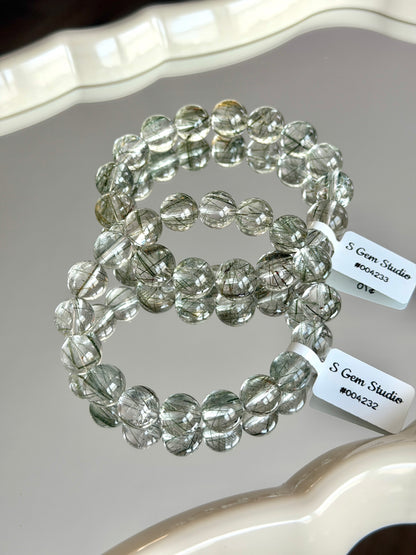 Light Green Tourmalated Quartz