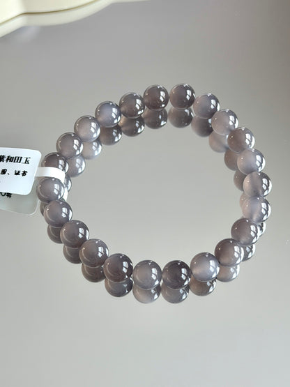 Cat's Eye Ice Lavender Hetian Jade