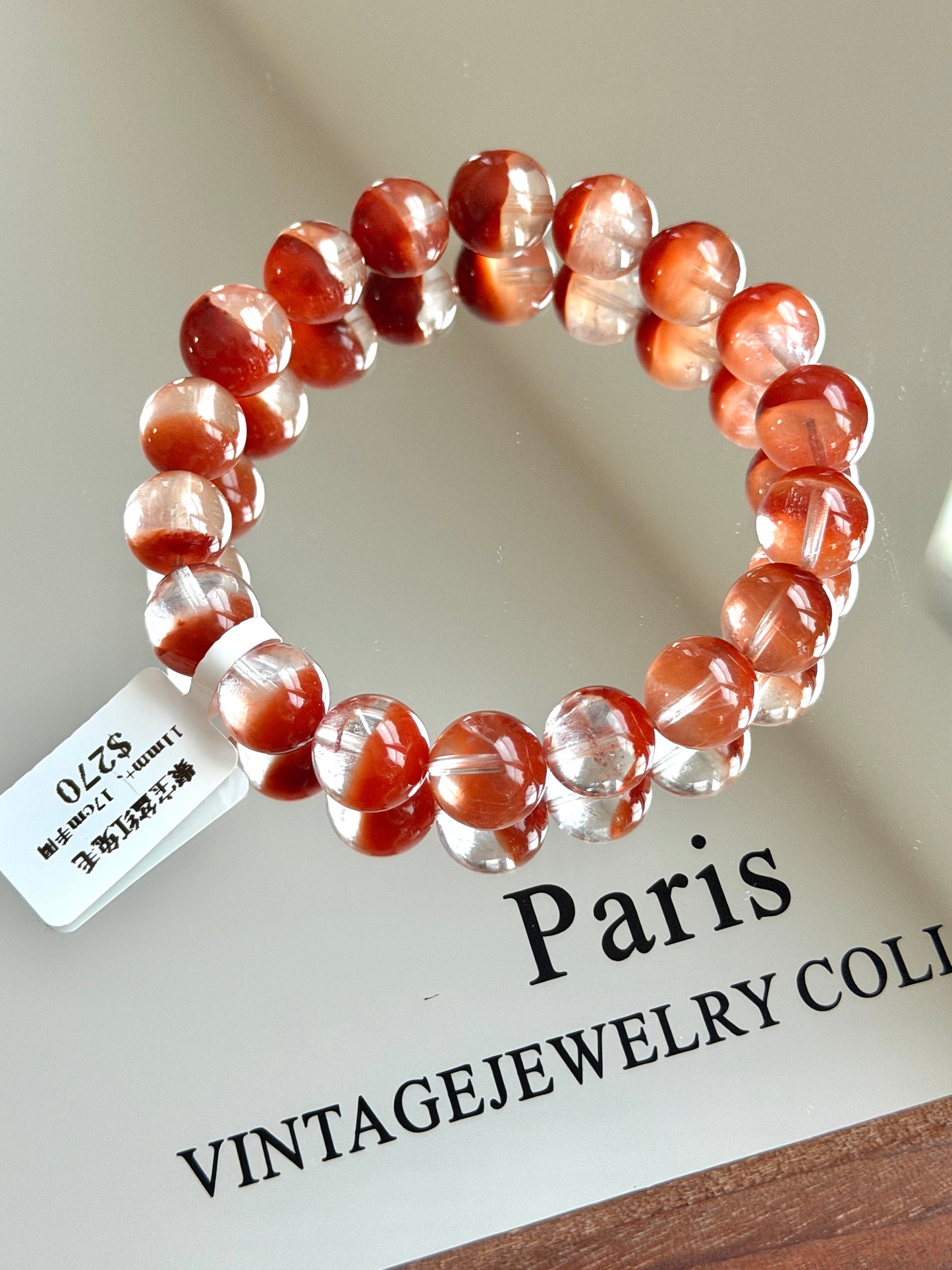 Cornucopia Red Rabbit Fur Crystal