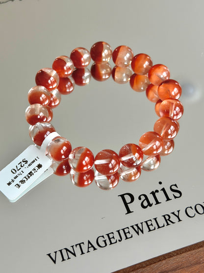 Cornucopia Red Rabbit Fur Crystal