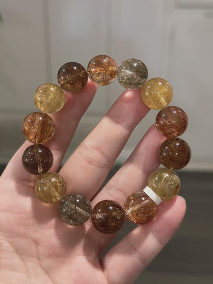 Full mineral color hair crystal