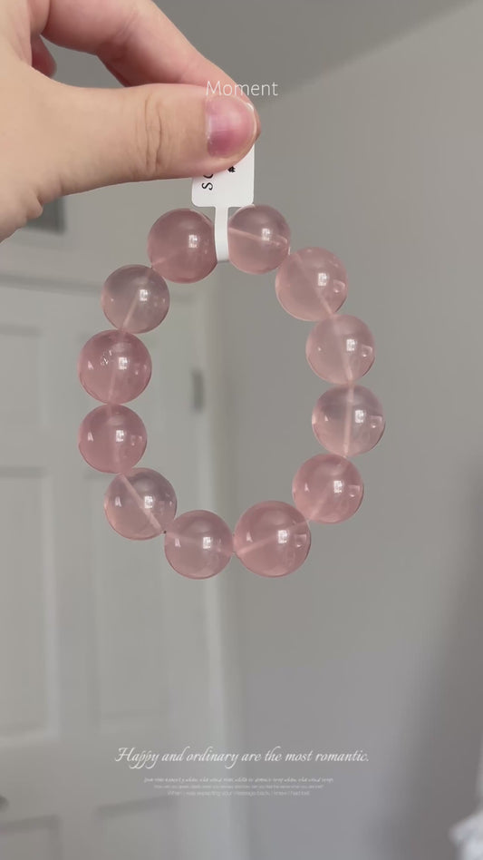 Water Transparent Madagascar Rose Quartz